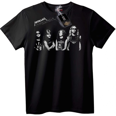 NOONEBRAND Тениска Metallica Band Photo - 3XL, Black