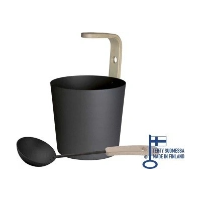 OPA LUMO Earth - hliníkové vědro 6,5l černá – Zboží Dáma