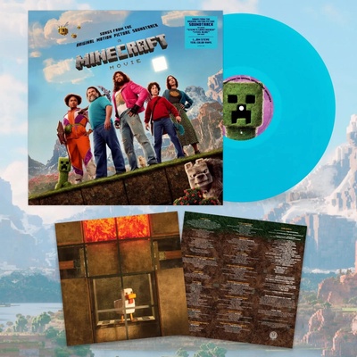 OST - Minecraft Movie Teal Vinyl LP