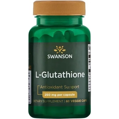 Swanson L-Glutathione, 250 mg, 60 капсули, Swanson