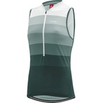 Löffler Дамски потник за колоездене Löffler Women's Bike Sleevless Jersey Halfzip Rainbow Cycling singlet - Forest - размер 40 (EU) (156-1370-0814)