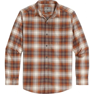 Royal Robbins Мъжка риза с копчета Royal robbins Lieback Organic Cotton Flannel L/S Shirt - Rust Brown Dipsea Pld (033-2888-0311)