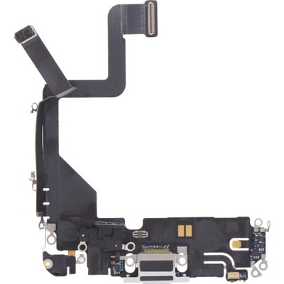 Nabíjecí obvod + Flex kabel iPhone 14 Pro - stříbrný - aftermarket IPH1742