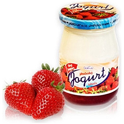 Agrola Jogurt jahoda 200 g – Zboží Mobilmania