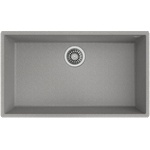Teka Подплотова гранитна мивка за шкаф 80 см Square 72.40 TG Каменносив (М.1034. КС) - xmall Мивка за вграждане
