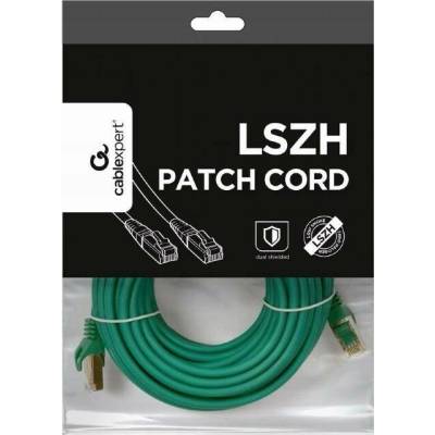 Gembird PP6A-LSZHCU-G-10M CAT6A SFTP, 10m, zelený