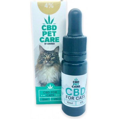 CBWEED CBD olej pro kočky 4% 10 ml