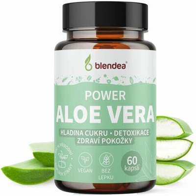 Blendea Aloe Vera kapsuly na udržanie normálnej hladiny cukru v krvi 60 kapsúl