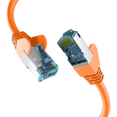 EFB-Elektronik RJ45 PATCHKABEL mit CAT7 ROHKABEL ORANGE 0, 5m (EC020200220) (EC020200220)
