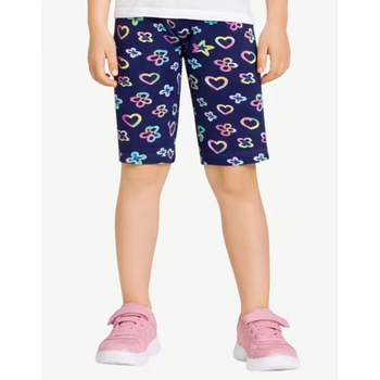 Chicco Girls Bike Shorts Blue Printed