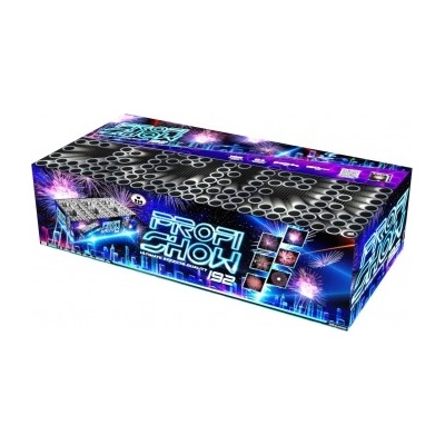 Zostavený ohňostroj Profi Fireworks Show 192 rán 30 mm