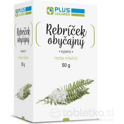PLUS LEKÁREŇ Rebríček obyčajný sypaná droga čaj 50 g