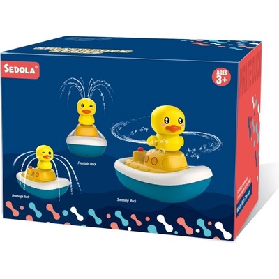 Sedola Plávajúce loďky s kačičkami 2 ks