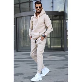 Madmext Мъжки спортен комплект 5905 - Светлобежов #357910 (357910_Бежов)