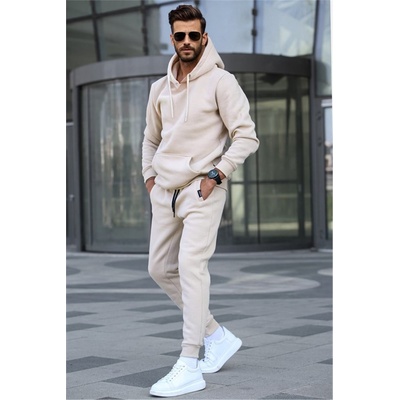 Madmext Мъжки спортен комплект 5905 - Светлобежов #357910 (357910_Бежов)