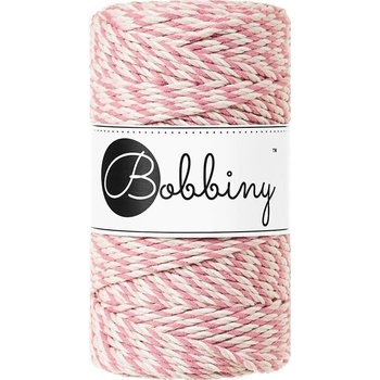 Bobbiny 3PLY Macramé Rope 3 mm 100 m Magic Pink юта (TS-E052)