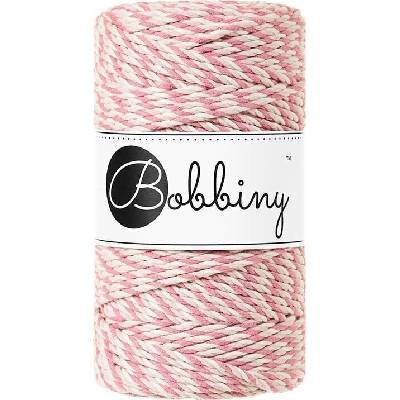 Bobbiny 3PLY Macramé Rope 3 mm 100 m Magic Pink юта (TS-E052)