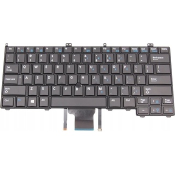 Klávesnice DELL LATITUDE E7240 E7420 E7440 LED