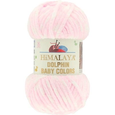 Himalaya Dolphin Baby Colors 80424 růžová s bílou
