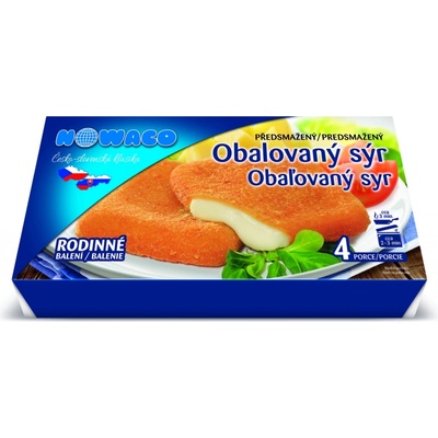 Nowaco Sýr obalovaný předsmažený rodinné balení 400 g