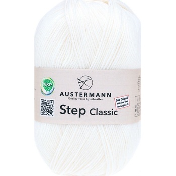 Austermann Step 4 Classic 1001 Плетива прежда (98214-1001)