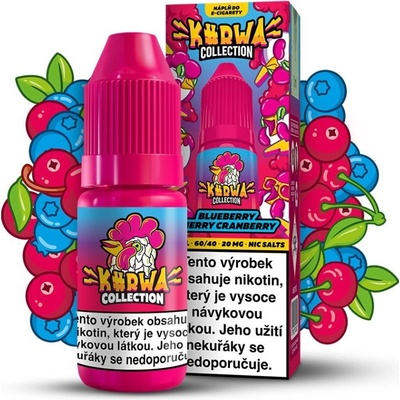 Kurwa Collection Blueberry Cherry Cranberry 10 ml 20 mg – Hledejceny.cz