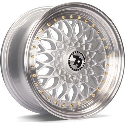 Seventy9 Sv-E 7,5x17 5x112 ET35 silver lip polished