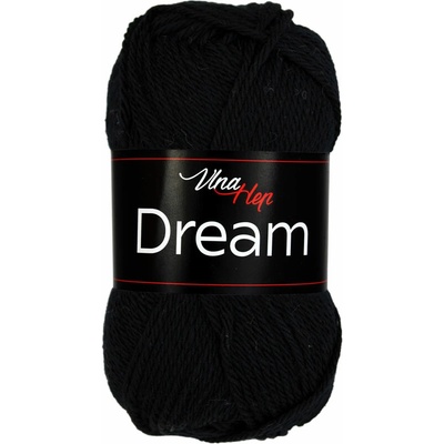 Vlna - Hep příze Dream 6001 černá