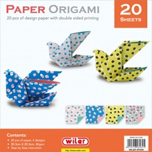 WILER Origami papír 20,3x20,3cm 20ks/80g OP20H