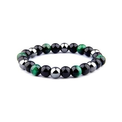 Nubis korálkový zelené tygří oko KN304