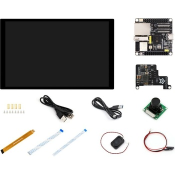 Waveshare ESP32-P4-NANO Vysokovýkonná vývojová doska v súprave s PoE Modulom + Kamera + 10.1 palcový displej