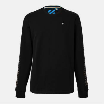 Modern Amusement Тениска Modern Amusement Men's West Long-Sleeve T-Shirt - Jet Black