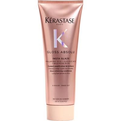 Kérastase Gloss Absolu Insta Glaze Fondant Hydratační a rozjasňující péče pro vlasy se sklonem ke krepatění 250 ml