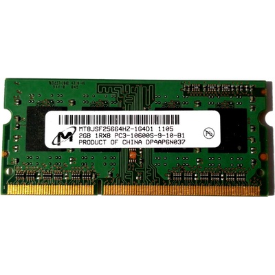 Micron DDR3 2GB 1333MHz CL9 MT8JTF25664HZ-1G4D1