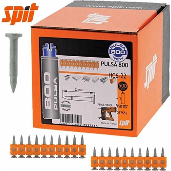 UNI STR Пирони за такер Spit Pulsa 800+, 16, 19, 22, 27, 32 мм, 1000 бр (UNI-011587)