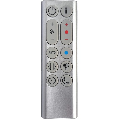 съвместим DYSON Pure Hot + Cool HP04, HP05, HP06, HP07, HP09, 969897-01 - заместител дистанционно управление СРЕБЪРЕН (Pure Hot + Cool HP04, HP05, HP06, HP07, HP09, 969897-01)