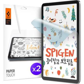 Image 1 of Spigen Paper Touch Screen Protector - качествено защитно покритие (подходящо за рисуване) за дисплея на iPad Pro 12.9 M1 (2021), iPad Pro 12.9 (2020), iPad Pro 12.9 (2018) (2 броя)