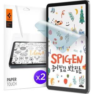 Spigen Paper Touch Screen Protector - качествено защитно покритие (подходящо за рисуване) за дисплея на iPad Pro 12.9 M1 (2021), iPad Pro 12.9 (2020), iPad Pro 12.9 (2018) (2 броя)