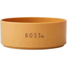 Design Letters Mini Boss detská miska horčicovožltá 11 cm
