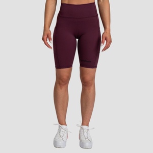 GymBeam Дамски байкър шорти Biker Eggplant M