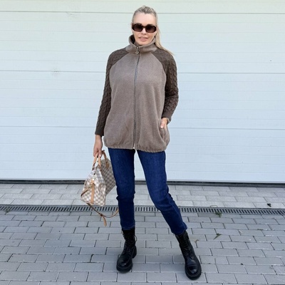 Made in Italy Mirella mokka hnědá