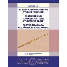 Gariboldi 30 Easy and Progressive Studies for flute / příčná flétna