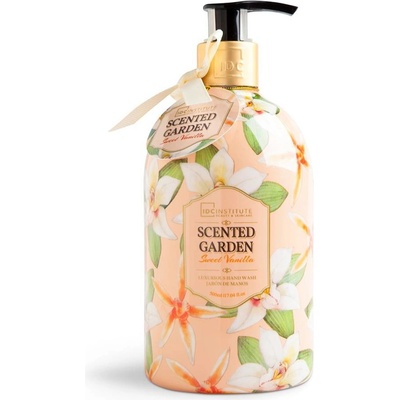 IDC Institute IDC Scented Garden Vanilla tekuté mýdlo na ruce s vůní sladké vanilky 500 ml