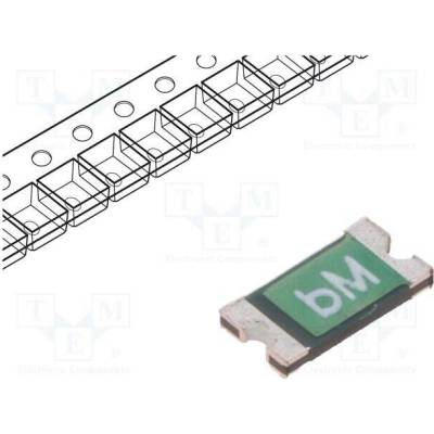 BEL FUSE 0ZCJ0050FF2G Pojistka: polymerová PTC; 500mA; Imax: 100A; SMD; 0ZCJ; 1206