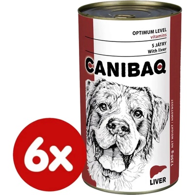 Canibaq Classic játra 6 x 1250 g