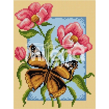 Image 1 of Milena Style Пано с пеперуда - гоблен с щампа с конци Ariadna