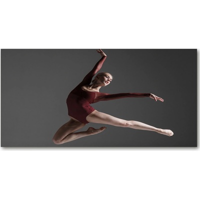 Moderný sklenený obraz z fotografie moderný tanec 100x50 cm