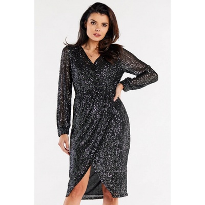 Awama Woman's Dress A565 čierna