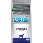 Vet Life UltraHypo - диета с хидролизирани протеини за кучета с хранителни алергии 12kg