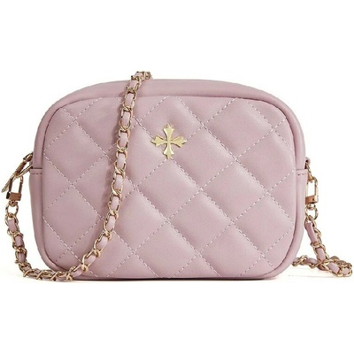 Baellerry malá prešívaná kabelka Kená Ružová